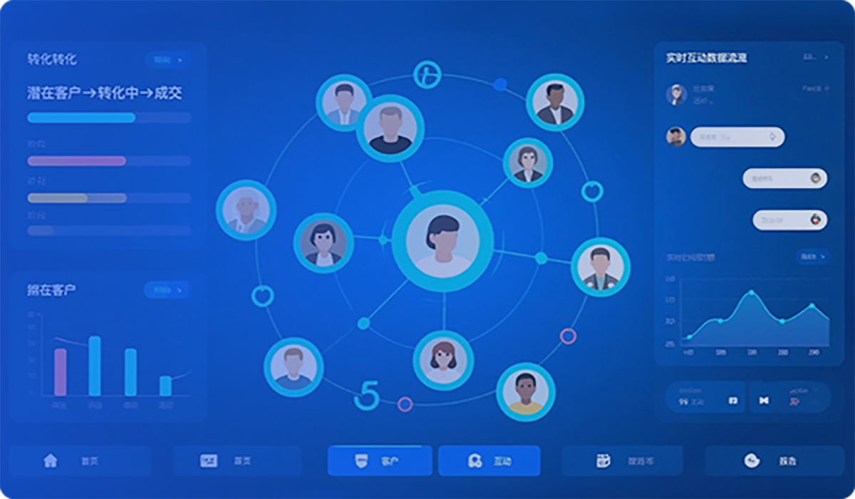 社交维护转化系统产品展示 - 私域流量高效转化引擎